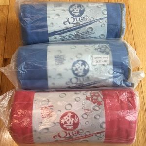3 Brand New Manduka Extra Long Yoga Mat Towel
